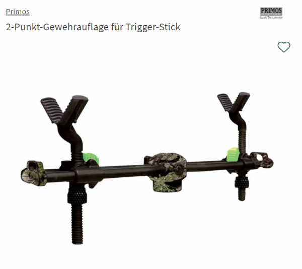 Primos Gewehrauflage für Trigger Stick GEN III